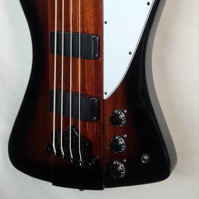 Epiphone EBTBVSBH1 Thunderbird-IV Reverse 4 String Bass, Vintage Sunburst 2026 image 3