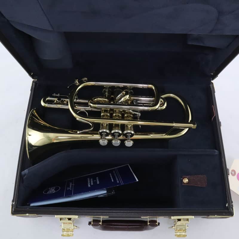 Bach Model 184 Stradivarius Shepherd's Crook Cornet SN 773603 UNUSED image 1