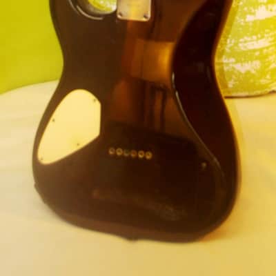 St. Blues  Strings & Things Guitar Blues King IV 1982 Wine. EXTREMELY RARE.  Mahogany Body. Memphis image 4