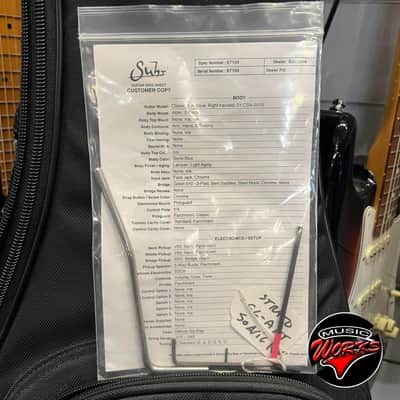 Suhr Classic S Hss Antique Sonic Blue image 10