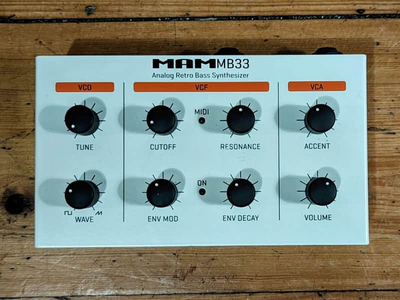 MAM MB 33 Retro - TB-303 Clone Synth image 1