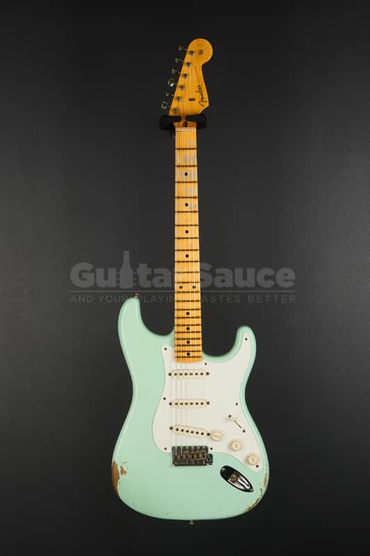 Fender Custom Shop 58 Stratocaster Relic  2022 - Surf Green (COD 2169UG) image 1