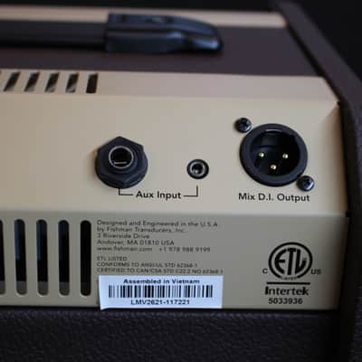 Fishman Loudbox Mini Bluetooth 60 watt 2 Channel Acoustic Guitar Amplifier image 4