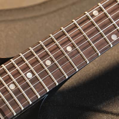 Unplayed! 2022 Gibson Custom Shop Artist Kirk Hammett 1979 Flying V Electric Guitar Murphy Aged Ebony + COA OHSC image 8