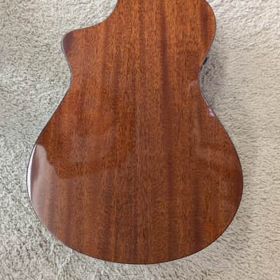 Breedlove Organic Solo Pro Concert CE Acoustic Electric Guitar w/Case, Edgeburst image 4