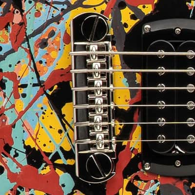 Paul Reed Smith SE Ed Sheeran Cosmic Splash Ltd Ed Hollow Body I Baritone Guitar w/ Gig Bag - Cosmic Splash image 6