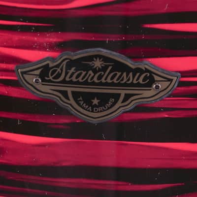 TAMA Starclassic Maple 16 x 14 Floor Tom – Red Oyster – Excellent image 2