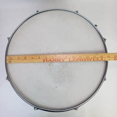 Slingerland #20B 7x15" Concert Radio King Snare Drum Silver Sparkle 10/10/58 3Pt image 15