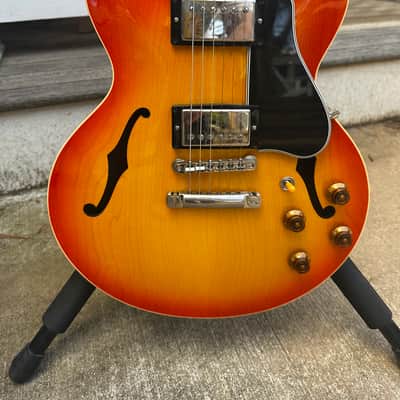 2006 Gibson Custom Shop CS-336 Figured Top - Tangerine Burst OHSC Mint image 3