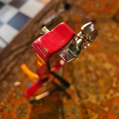 1980s Rockster Super Strat Red Graffiti Factory Graphics MIK image 11