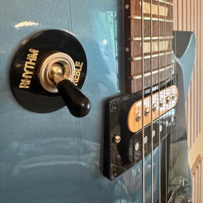 Gibson Les Paul Studio Deluxe II 2012 - Pelham Blue RARE CLOSET FIND image 4