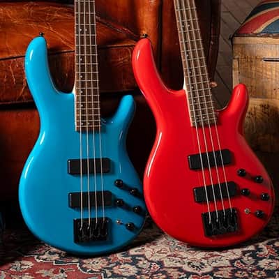 Cort C4 DELUXE RD | Cort Artisan Series 4-String Bass, Red. New with Full Warranty! image 2