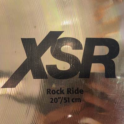 Sabian 20" XSR Rock Ride Cymbal image 3