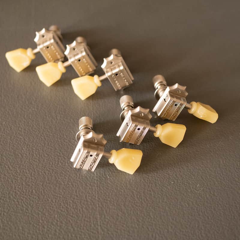 Full Set of TPKB3L TonePros Kluson Deluxe Locking Tuners 3x3 Machine Heads Tuning image 1