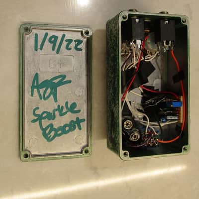Peddler Effects Sparkle Boost (clone) 2022 - Green & Super Sparkly :) image 7