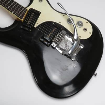 Mosrite Mark I Ventures 1971 Black Refin image 13