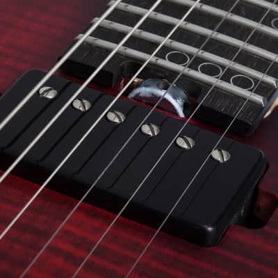 Schecter Sunset-6 Extreme - Scarlet Burst (2571) image 14