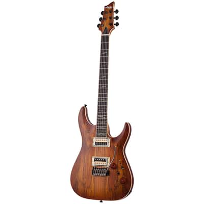 C-1 Exotic Spalted Maple Schecter image 3