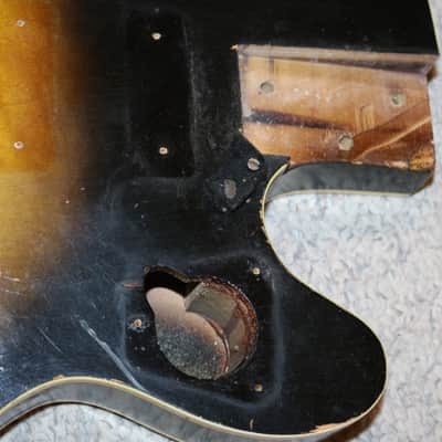 Vintage 1960s Harmony Rocket Body with Tailpiece - No Tariffs image 4