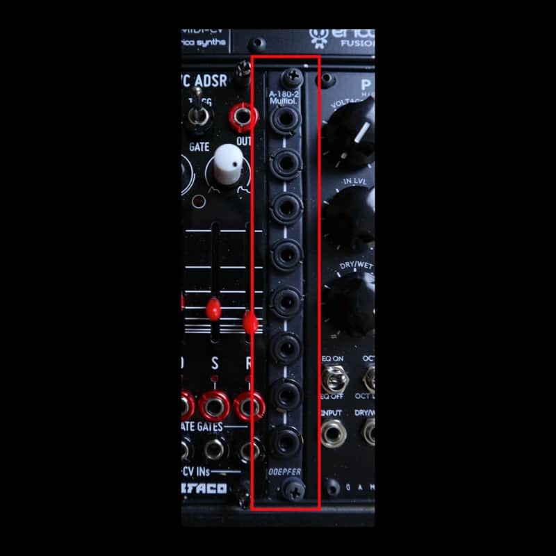Doepfer A-180-2V Multiples 2010s - Black image 1