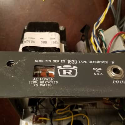 Roberts Small stereo tube amp project with case and AlNiCo speakers 1960s image 3