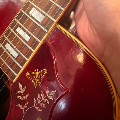Gibson Hummingbird 1973 - Cherry Sunburst w/ Gibson HSC image 4