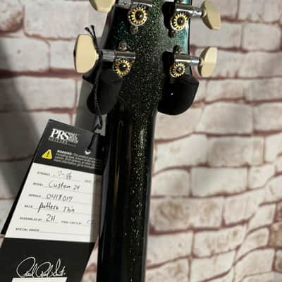PRS Custom 24 Sprayer's Choice - DMO ATA- Black Back image 15