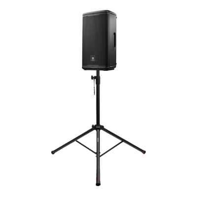 Gator Frameworks Standard Speaker Stand Set; Includes (2) Speaker Stands and Nylon Carry Bag (GFW-SPK-2000SET),Black image 6