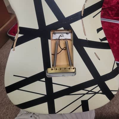 EVH Striped Series '78 Eruption 2022 - Present - Black / White Stripe Relic - WITH EVH CASE image 14