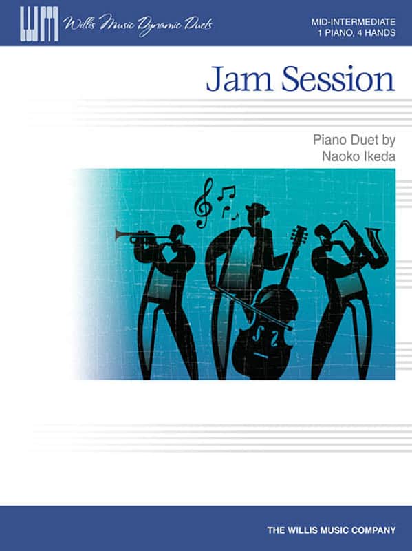 Willis Music Jam Session Mid-Intermediate Level 1 Piano, 4 Hands image 1