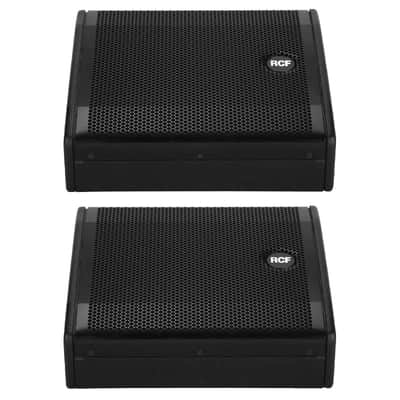 RCF NX 10-SMA 10" Active Coaxial Stage Monitor 2-Pack - Open Box Mint image 1