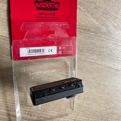 Vox amPlug 2 AC30 Battery-Powered Guitar Headphone Amplifier 2015 - 2019 - Black / Brown Diamond image 2