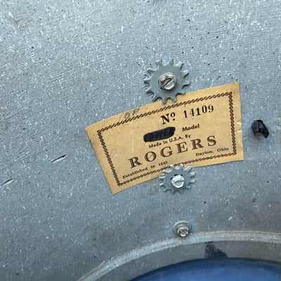 Vintage Rogers Holiday Floor and Mounted Tom Set (Cleveland, Dayton, and Fullerton) image 8