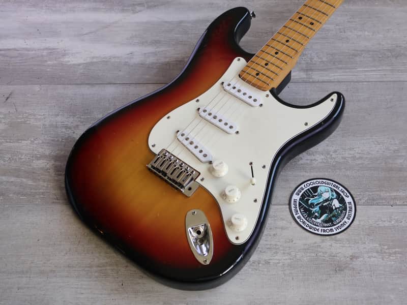 1978 Greco Japan SE-500 Super Sounds Stratocaster (Sunburst) | Reverb