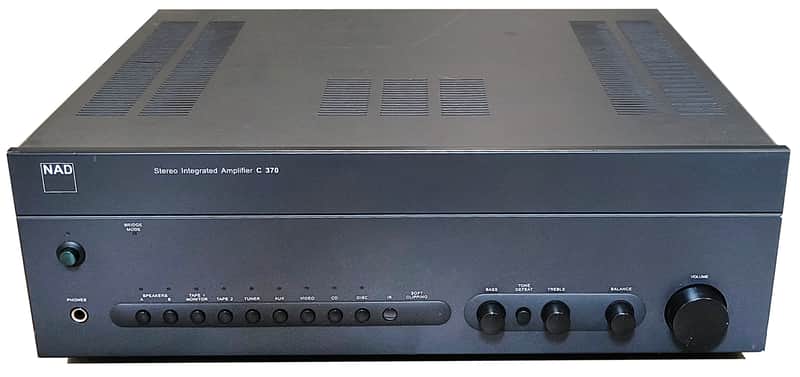 NAD C-370 Stereo Amplifier - Serviced