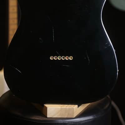 1986-1987 Fender Telecaster TLG-80-55, ALL BLACK, Made in Japan - Black / Pro Set Up image 10