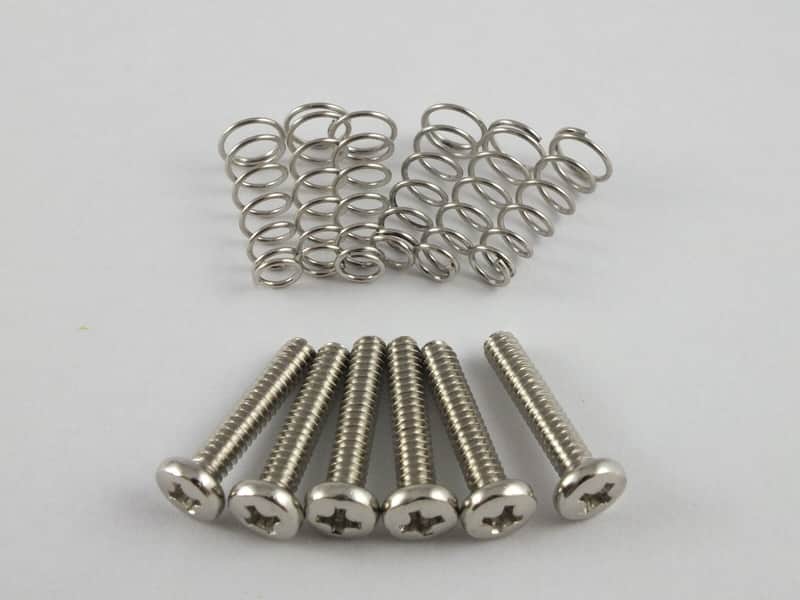 2023 Guitars Electric Ltd Single Coil Pickup Screws Chrome