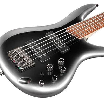 Ibanez SR305EMGB 5 String Electric Bass Guitar Midnight Gray Burst image 2