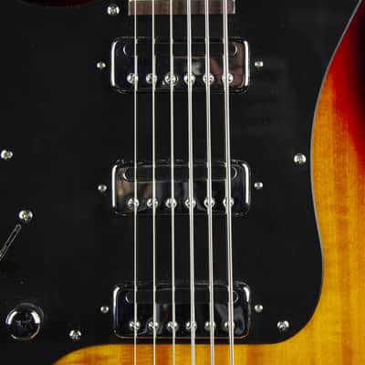 Lefty Left-handed Schecter Hellcat VI LH 2010 Sunburst image 3