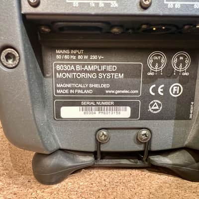 Genelec 8030A 5" Powered Nearfield Studio Monitor (Pair) 2005 - 2013 - Gray image 10