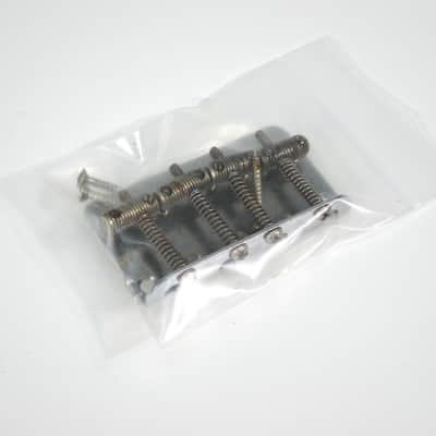 Vintage 1958-1964 Fender Precision Bass & Jazz Bass Bridge Complete Bridge with Saddles & Screws! image 3