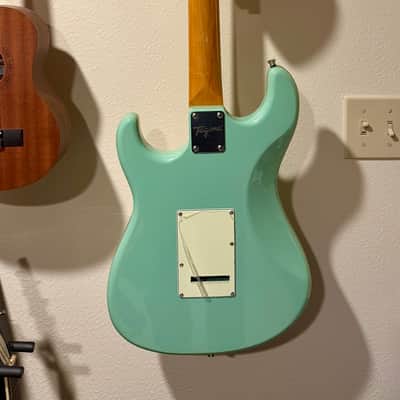 Tagima “TW” TG 540 SG-DF/MG Electric Guitar - Surf Green Brand New image 4