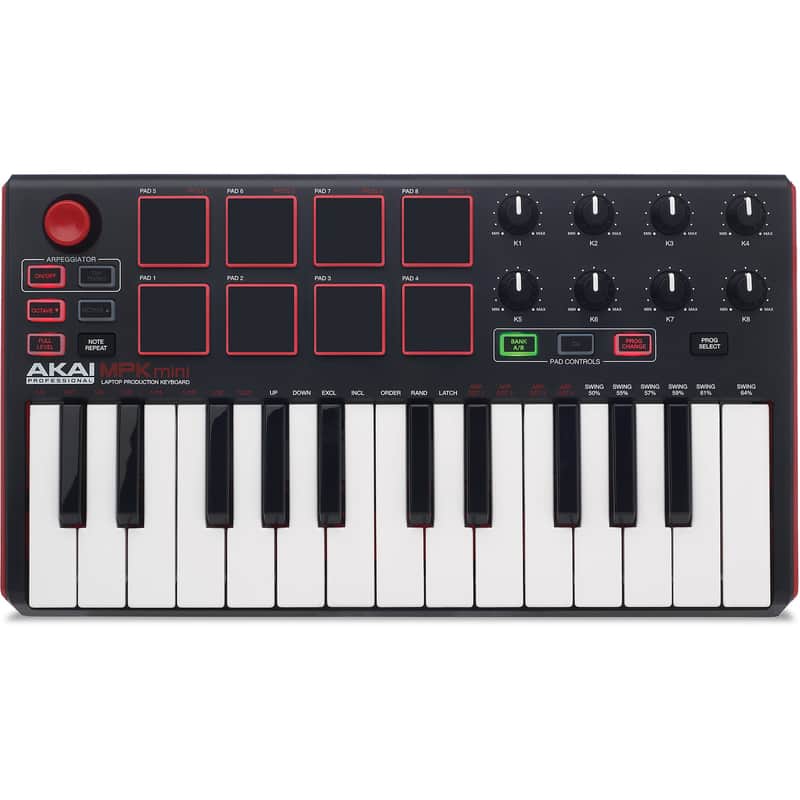 Akai MPK Mini MkII 25-Key MIDI Controller | Reverb