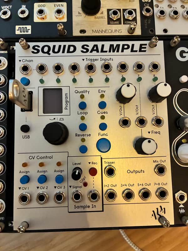 ALM/Busy Circuits ALM022 Squid Salmple 8-Channel Sampler Eurorack Synth Module