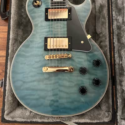 Epiphone Les Paul Custom 2025 - Ocean Blue image 2
