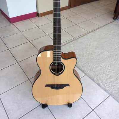 Lag T66ACE Auditorium Cutaway Acoustic-Electric Guitar image 3