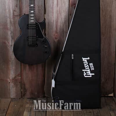 Epiphone Les Paul Special II GT Electric Guitar Worn Black with Gibson Gig Bag image 1