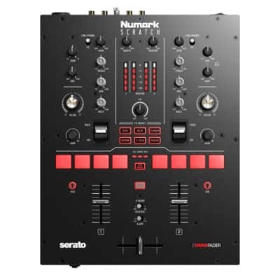 Numark Scratch 2-channel Scratch Mixer for Serato DJ Pro - Black image 1
