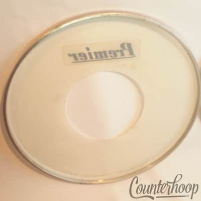 *Premier 22" Bass Drum Heads 2x Batter+Resonant Vintage 60s Everplay Extra Gold* image 3
