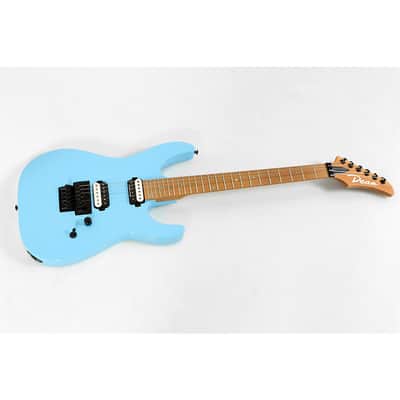 Dean MD 24 Roasted Maple with Floyd Electric Guitar Regular Vintage Blue image 1